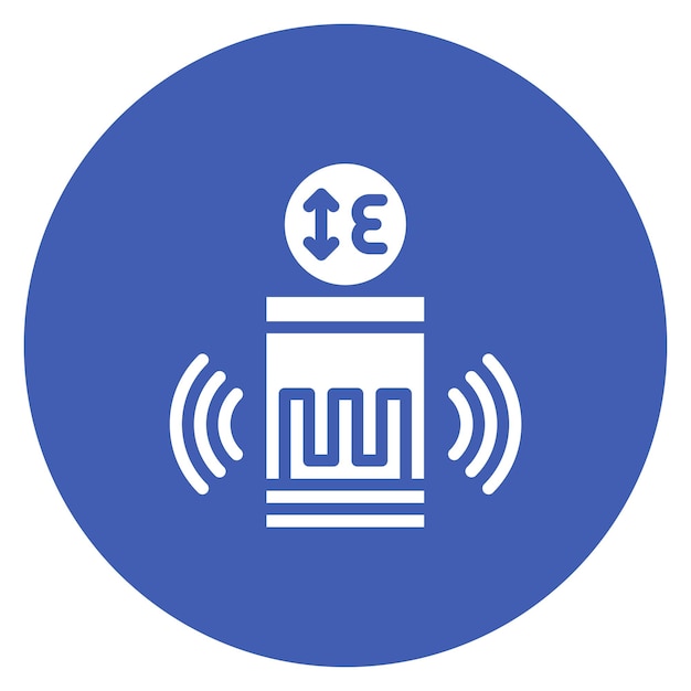 Strain Gauge Sensor icon vector image Can be used for Sensors