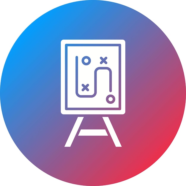strategy icon vector image can be used for entrepreneurship