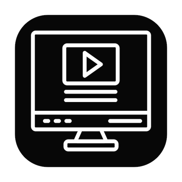 Streaming Vector Illustration