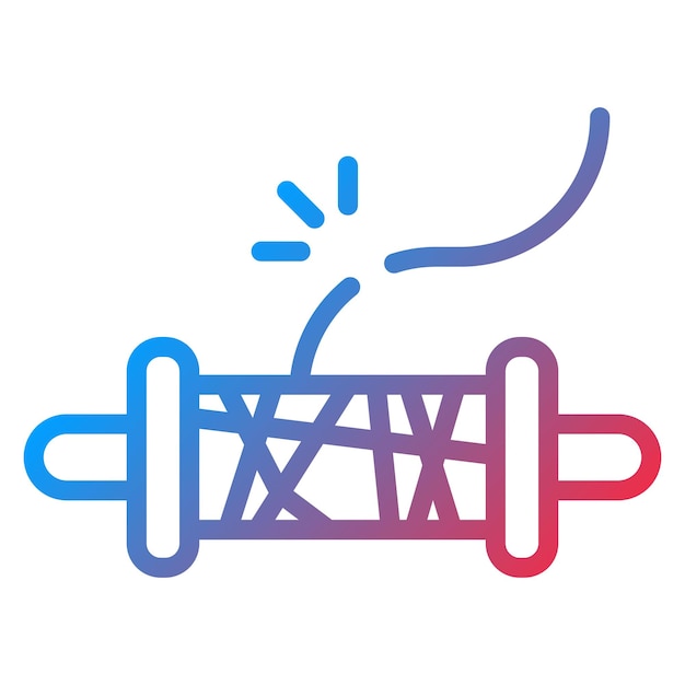 String icon vector image Can be used for Mining And Crafting