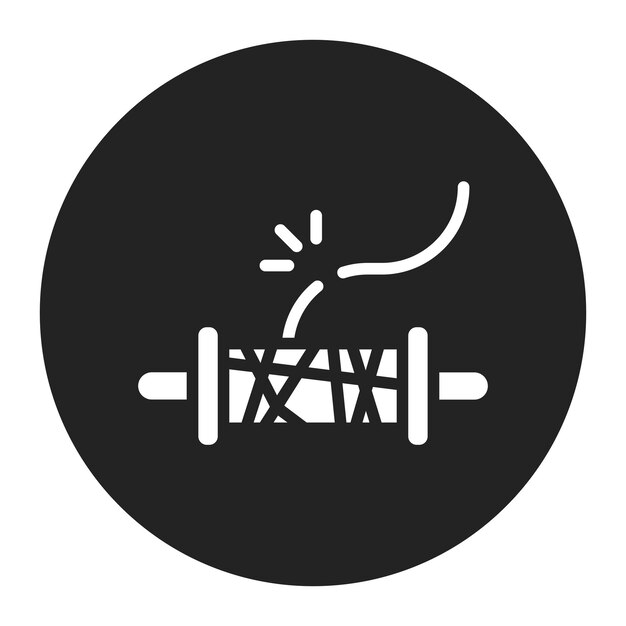 String icon vector image Can be used for Mining And Crafting