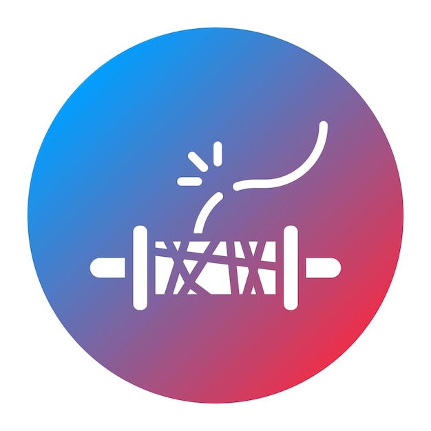 String icon vector image Can be used for Mining And Crafting