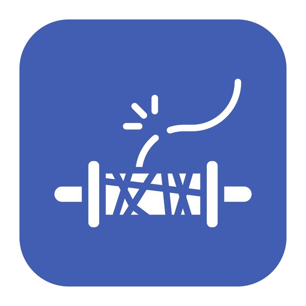 String icon vector image Can be used for Mining And Crafting