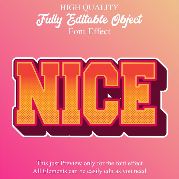 strong bold with halftone texture text style editable font effect