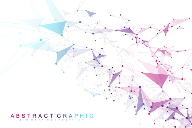 structure molecule and communication. dna, atom, neurons. scientific molecule background for medicine, science, technology, chemistry. vector illustration