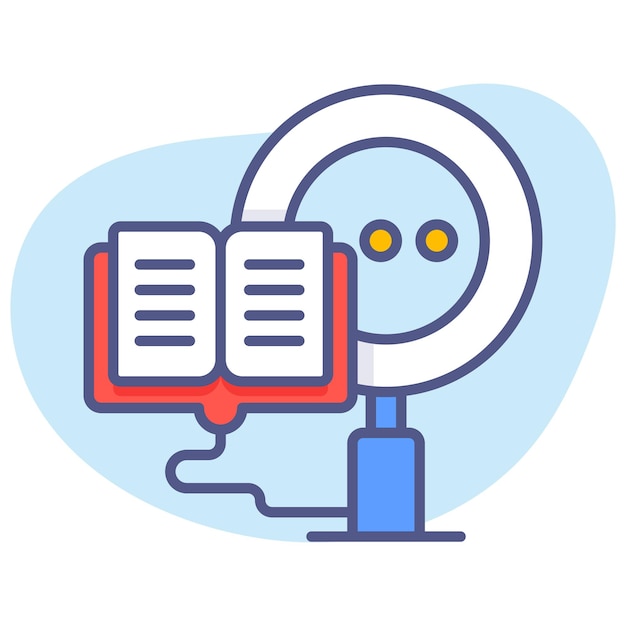 Studying searching Modern concepts flat design Premium quality vector illustration concept