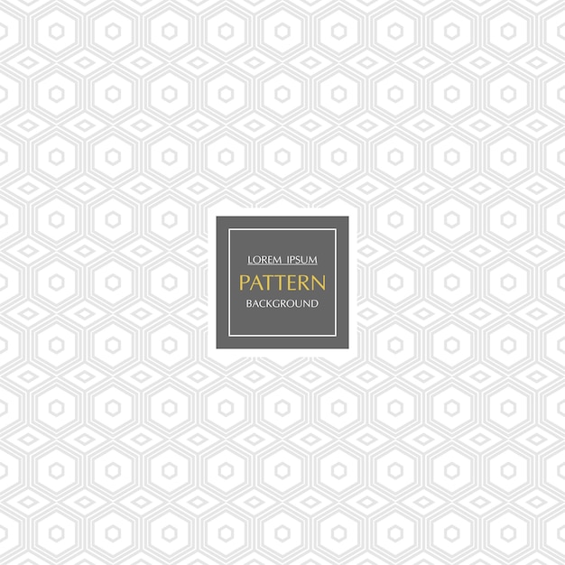 Stylish abstract hexagonal shape pattern background