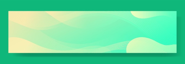 Stylish designs with smooth gradient waves