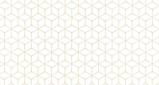 stylish hexagonal line pattern background
