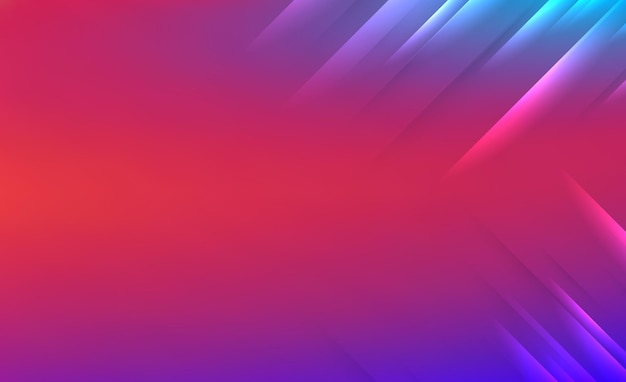 Stylish Red and Blue Vector Gradient Background Artwork