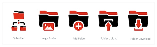 sub folder image and add folder