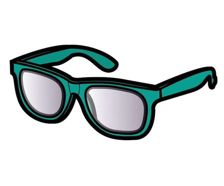 Vektör sunglass 06