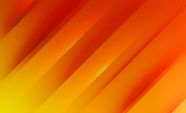 Sunset Inspired Yellow and Orange Vector Gradient Background