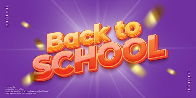 Super offer custom font editable 3D vector style effect