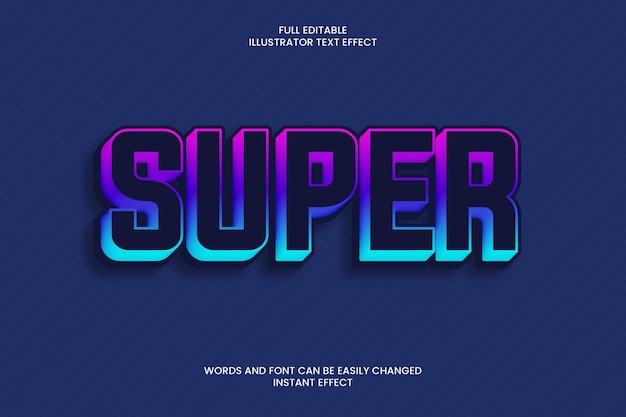 Super Tekst Effekt
