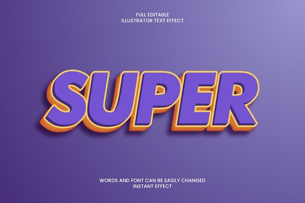 Super Text Effect