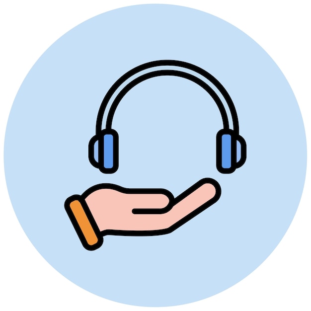 support icon vector image can be used for game design