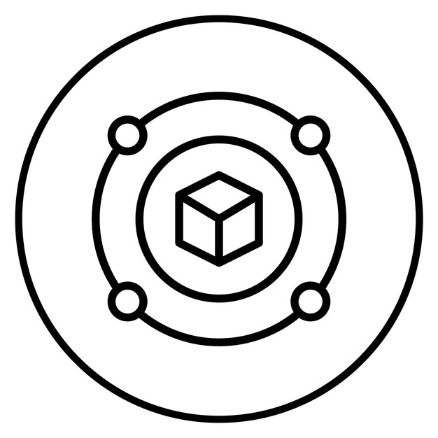 support structures icon vector image can be used for 3d printing