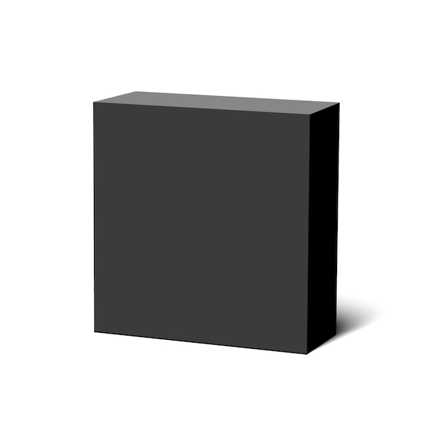 Svart låda. Paket.
