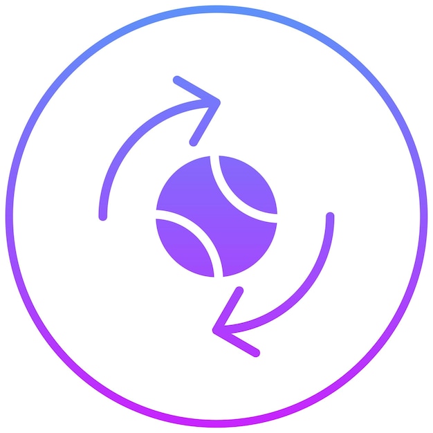 Swap vector icon illustration of Soccer iconset