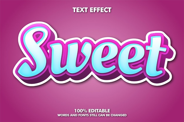 Sweet text editable