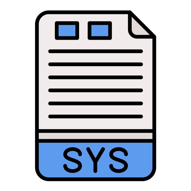 SYS Flat Illustration