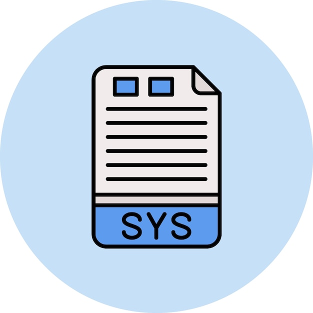 SYS Flat Illustration