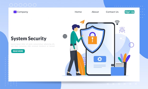 System security flat concept