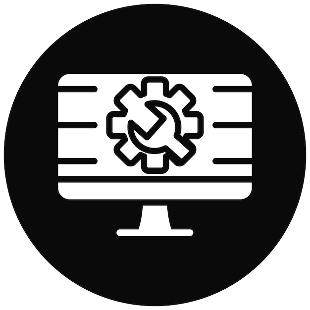 System Testing vector icon illustration of Quality Assurance iconset