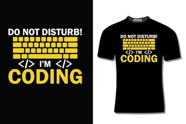 T-shirt design med kodning