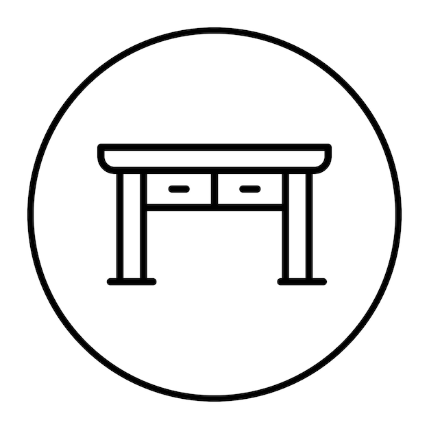 Table Vector Illustration
