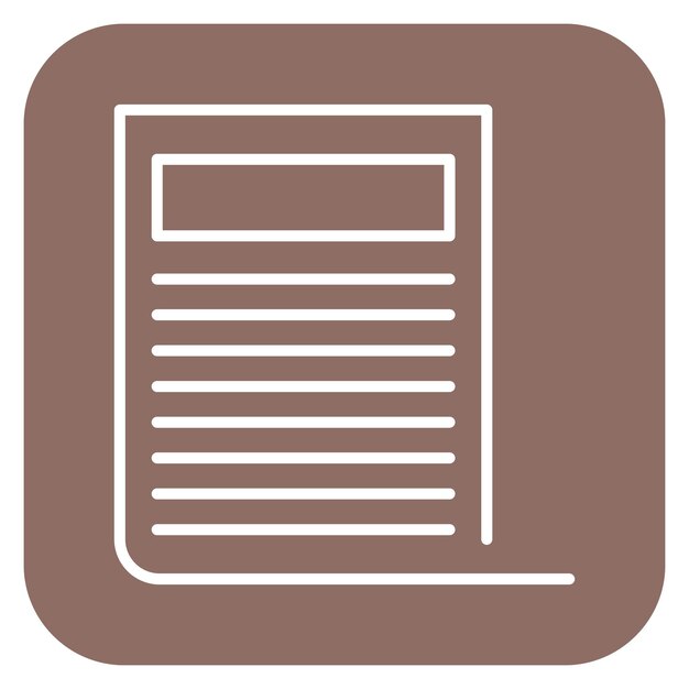 Tabloid Vector Illustration