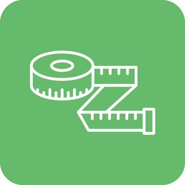 Tape Measure icon vector image Can be used for Home Improvements