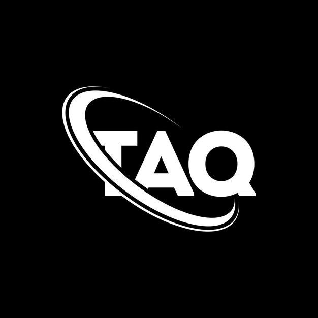 TAQ logo TAQ letter TAQ letter logo design Initials TAQ logo linked with circle and uppercase monogram logo TAQ typography for technology business and real estate brand