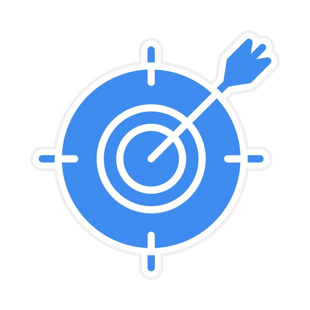 Target icon vector image Can be used for Job Fair