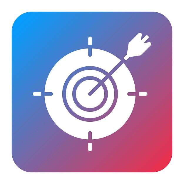 Target icon vector image Can be used for Job Fair