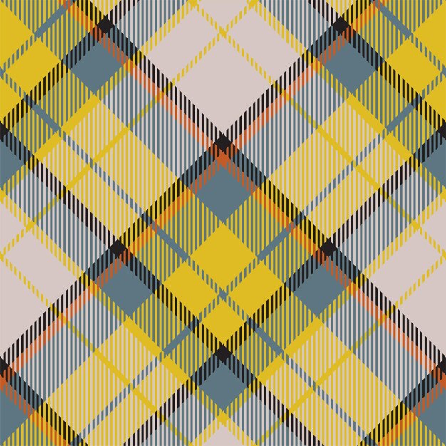 tartan scotland seamless plaid pattern vector retro background fabric vintage check color square geometric texture