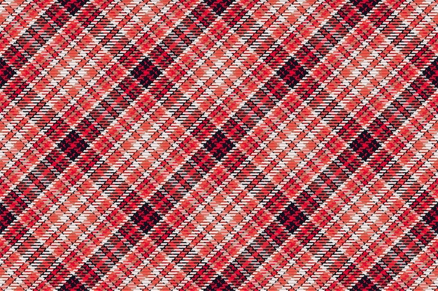 Tartan seamless pattern. Retro fabric. Vintage geometric texture. Diagonal print textile