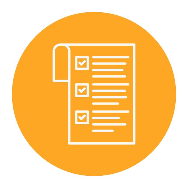 Task List Vector Illustration