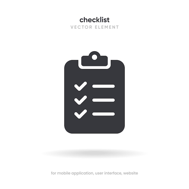 tasks clipboard icon task done sign approved document icon project completed check mark sign