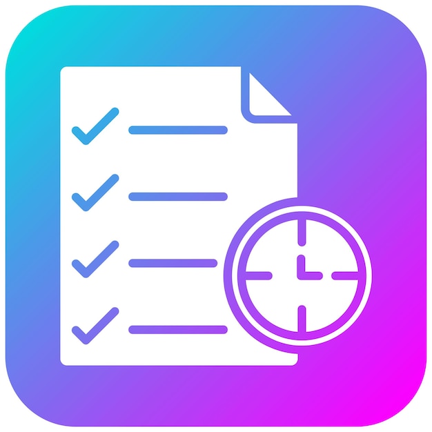 tasks schedule vector icon can be used for time and date iconset