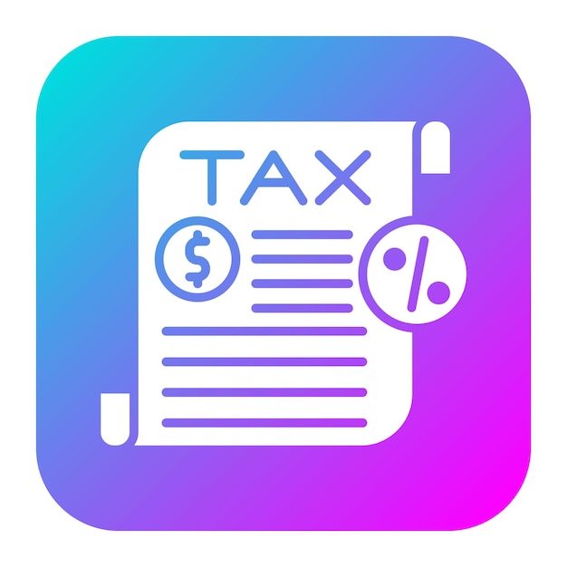 tax benefits vector icon can be used for home based business iconset