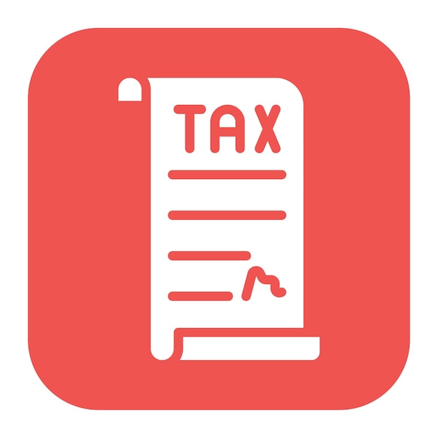 tax icon vector image can be used for inheritance
