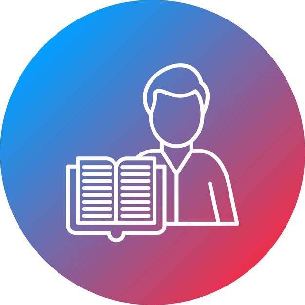 Teacher icon vector image Can be used for University
