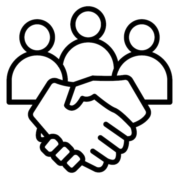 Team Collaboration icon vector image Can be used for Action Plan