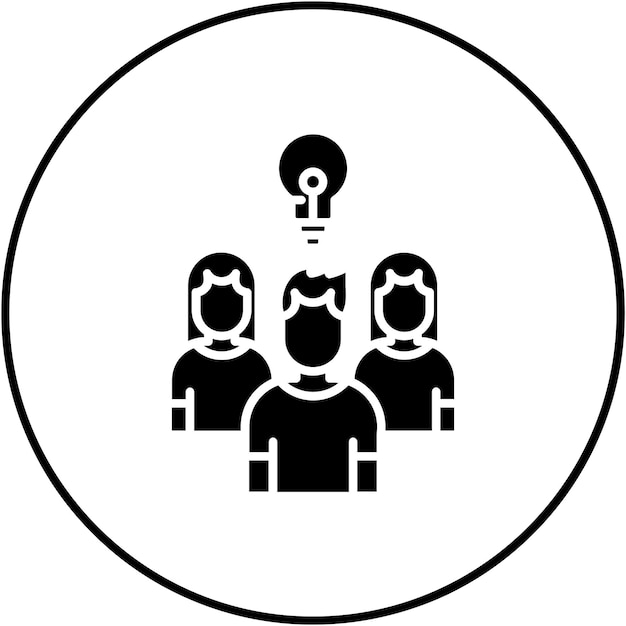 Team Work icon vector image Can be used for Agile