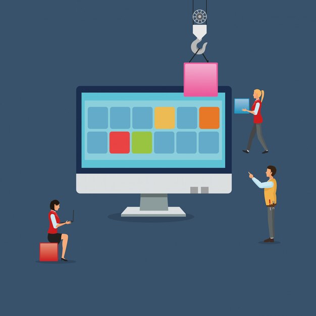 teamwork related icons image 