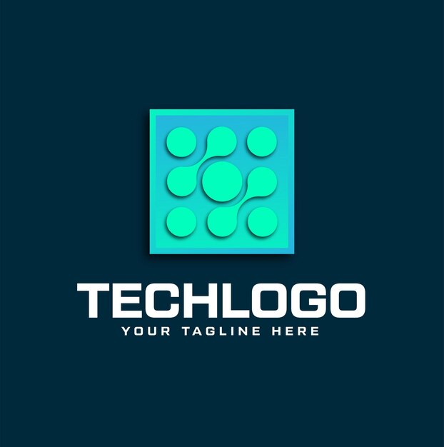 Tech Logo Design Digital Logo Design