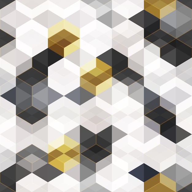 Tech rhombus seamless texture