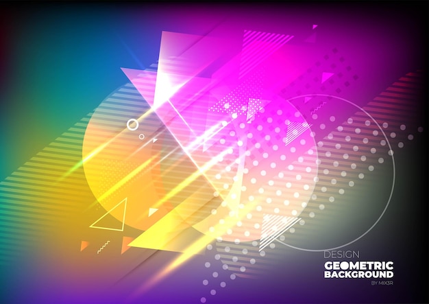technology background color vector for web and design